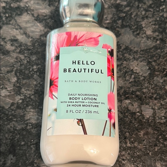 Bath & Body Works HELLO BEAUTIFUL 24 hour Shea Butter & Vitamin E Moisturizer - Picture 3 of 7